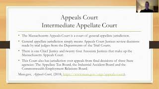 The Massachusetts Judicial System