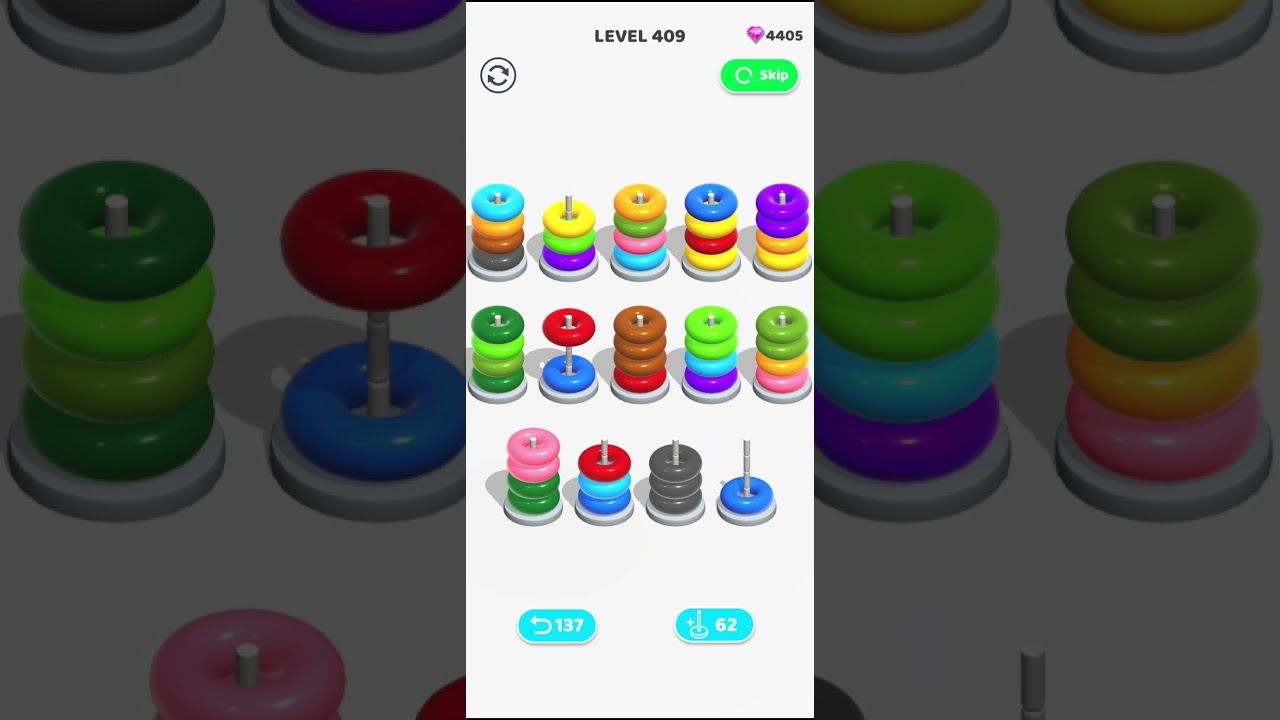 Color Hoop Stack - level 409