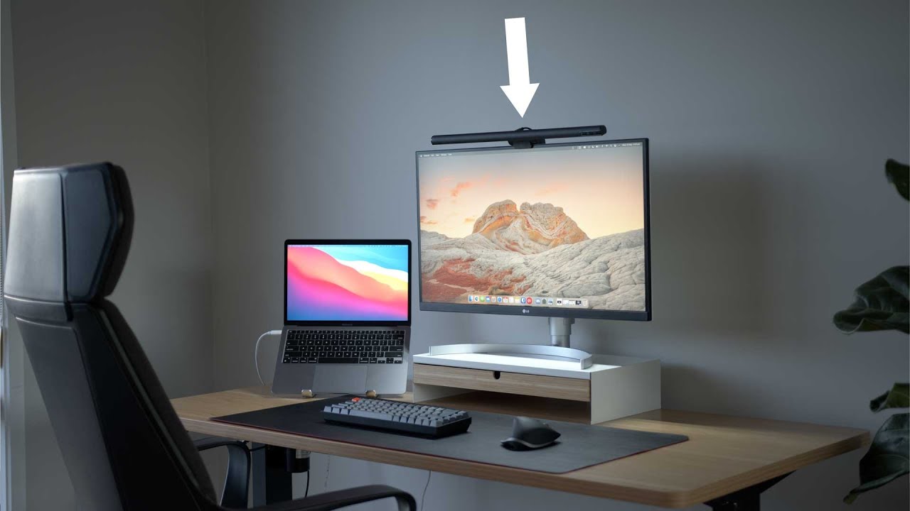 What is bias lighting and should you have a light behind your monitor?