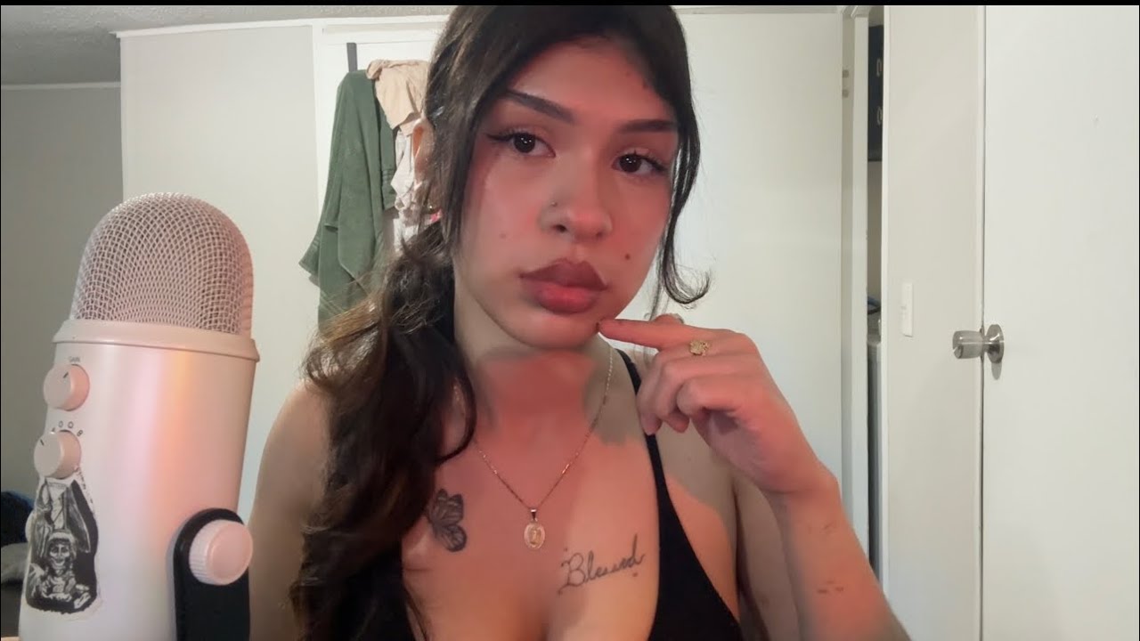 ASMR Cupped Mouth Sounds + Tongue Clicks + Positive Affirmations