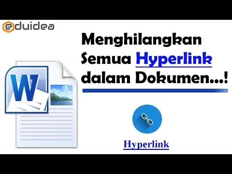 Video: Cara Menghapus Semua Hyperlink Dalam Teks