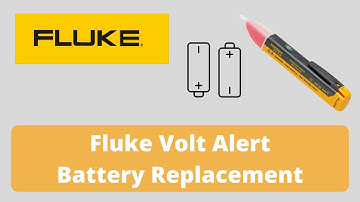 Fluke Volt Alert (1AC-A1-II) Battery Replacement - 60 Seconds or Less - Simple, Easy, Fast