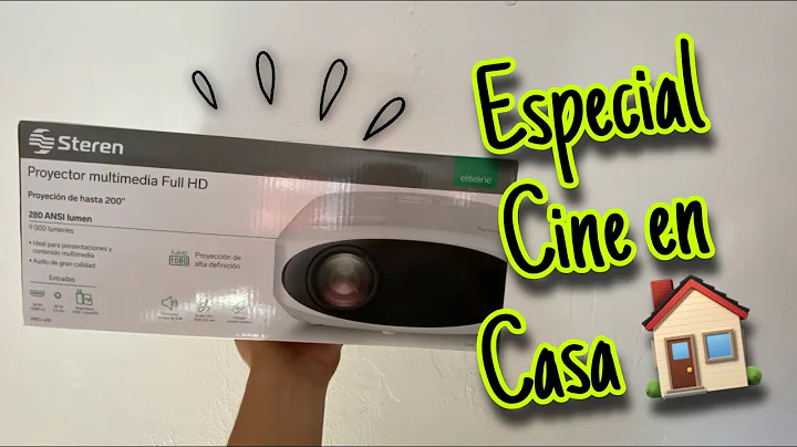 El Proyector de STEREN para montar un CINE EN CASA