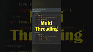 Multithreading | Python | Tamil  #coding #pythontricks #pythonlearning #code