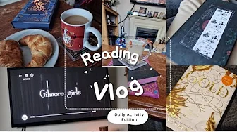 Reading Vlog-  lots of autum this starting two books