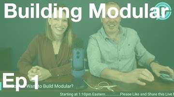 Building Modular Episode #1 - Live | Dave Cooper Live