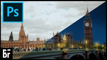Day to Night in Photoshop