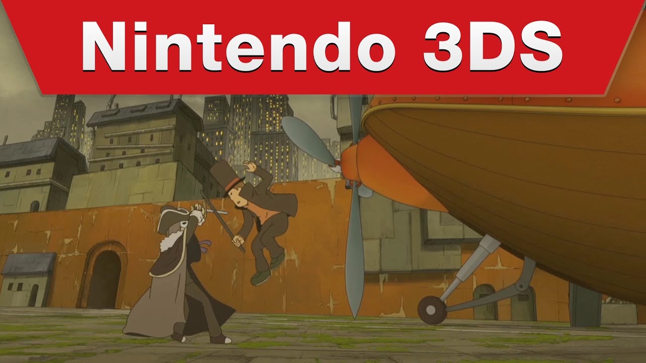 Nintendo 3DS - Professor Layton and the Azran Legacy Launch Trailer