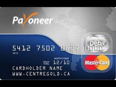 طريقة الحصول على بطاقة مصرفية payoneer مجانا 2015