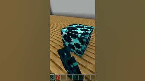 Minecraft Blue Magma Block #shorts #minecraft