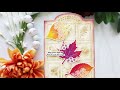 Fun Inking Technique | Fall Card