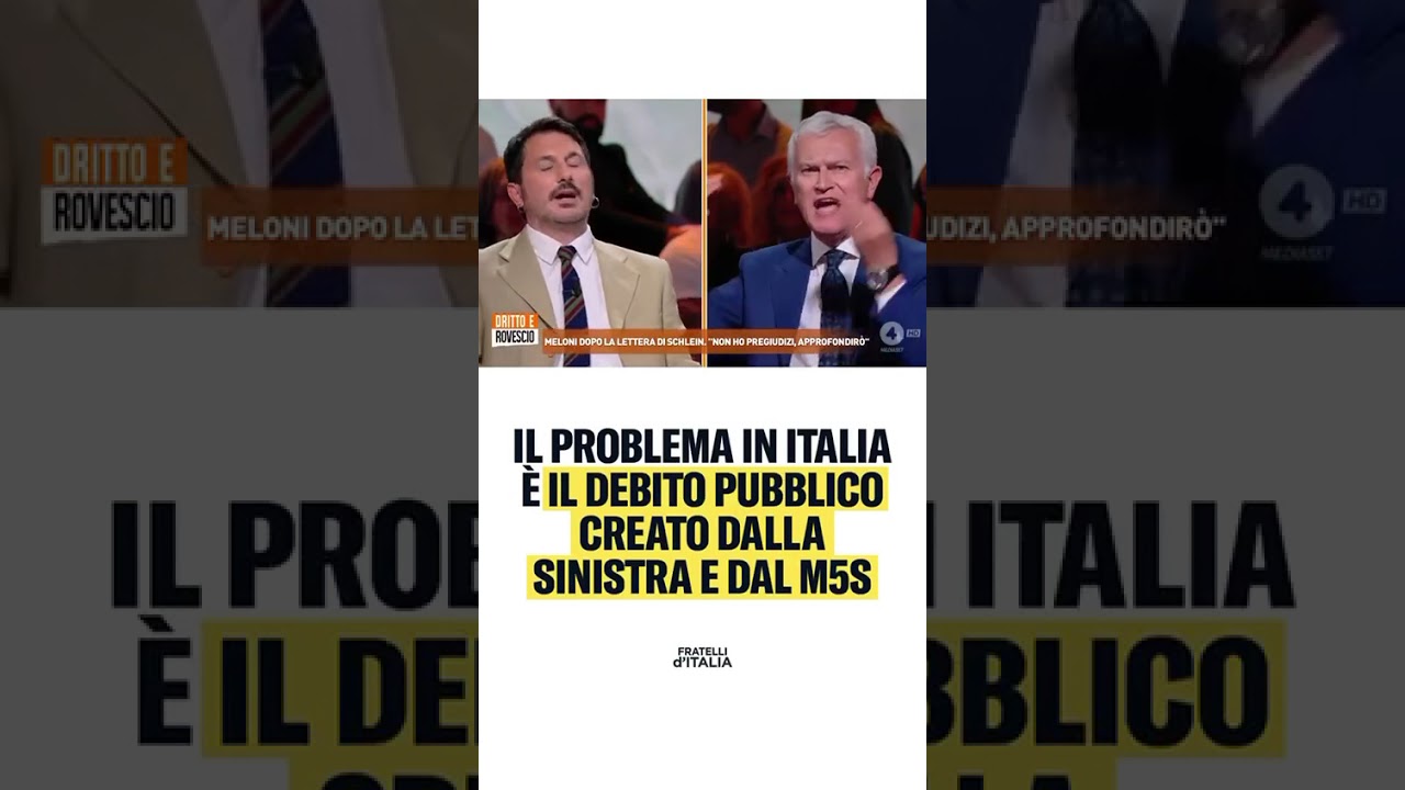 La sinistra vuole dare lezioni. Dai signori del Superbonus e degli sperperi non accettiamo lezioni.