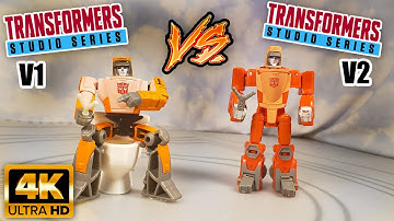 TRANSFORMERS Studio Series 86 Wheelie Core Class VS Grimlock Accessory Figure 4K Review Comparison
