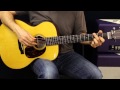 Acoustic Guitar Lesson - Drop D Tuning - Chords - Rhythm Ideas - EASY