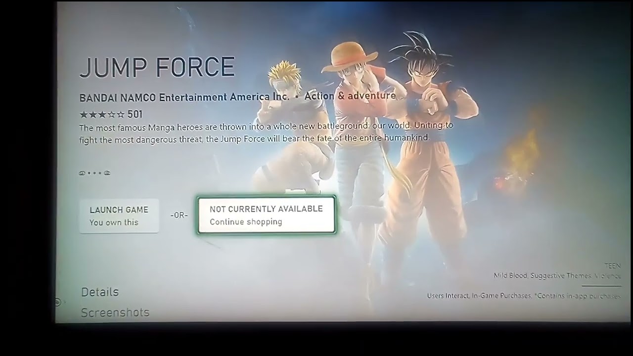 Jump Force is gone