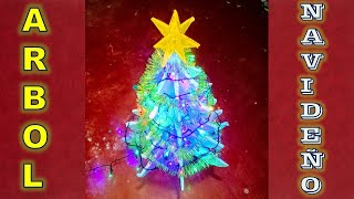 Árbol navideño de cartón rustico DIY - Manualidades de Foxlu