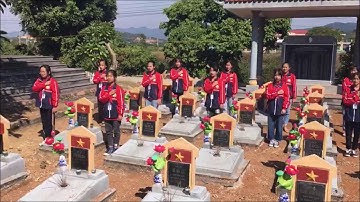 Thiếu nhi các dân tộc hát Quốc ca tại địa chỉ đỏ "Em yêu Tổ quốc Việt Nam"