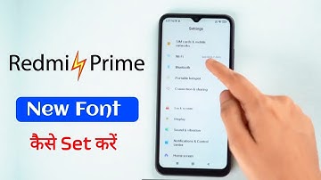 Redmi 11 Prime Font Style Change Kaise Kare | How to Change Redmi 11 Prime 5g Font Style