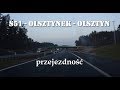 S51 - Olsztynek - Olsztyn - przejezdność