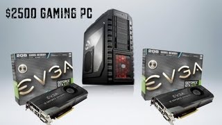 BEST $2500 High-End Gaming PC System Build - August 2012
