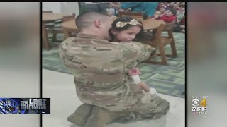 US Army Sgt Surprises Kids In Fitchburg After 10-Month Deployment
