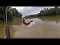 Catching A DINOSAUR Alligator Gar From Kayak