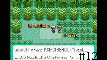 Pokemon Emerald Randomized Nuzlocke Challenge - W/MrsExile Part 12: Geodudes falling like flies