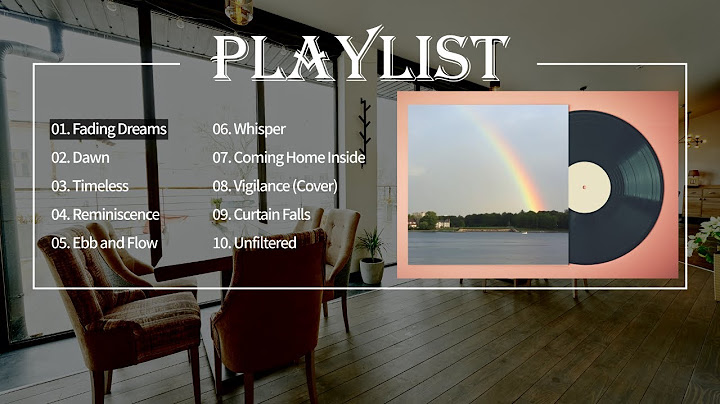 [PlayList] 🎹Chill Moments on a Rainy Day ☕
