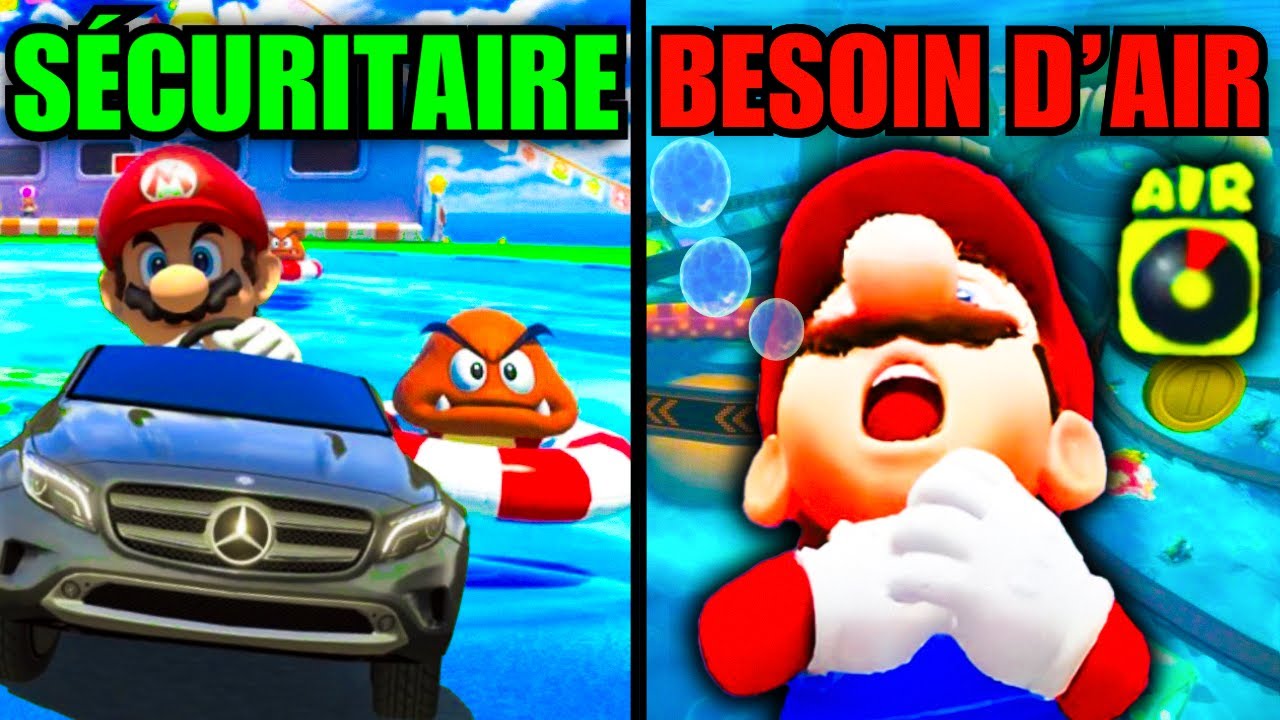 Sur quels Circuits de Mario Kart 8 pourrait-on Conduire IRL ? (Courses du DLC)