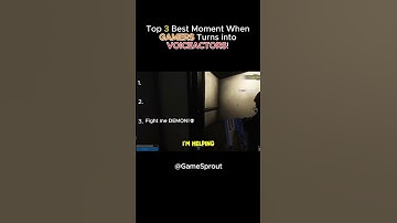 Top 3 Best Moments When Gamers Turn Into Voice Actors!🔥 Part 2