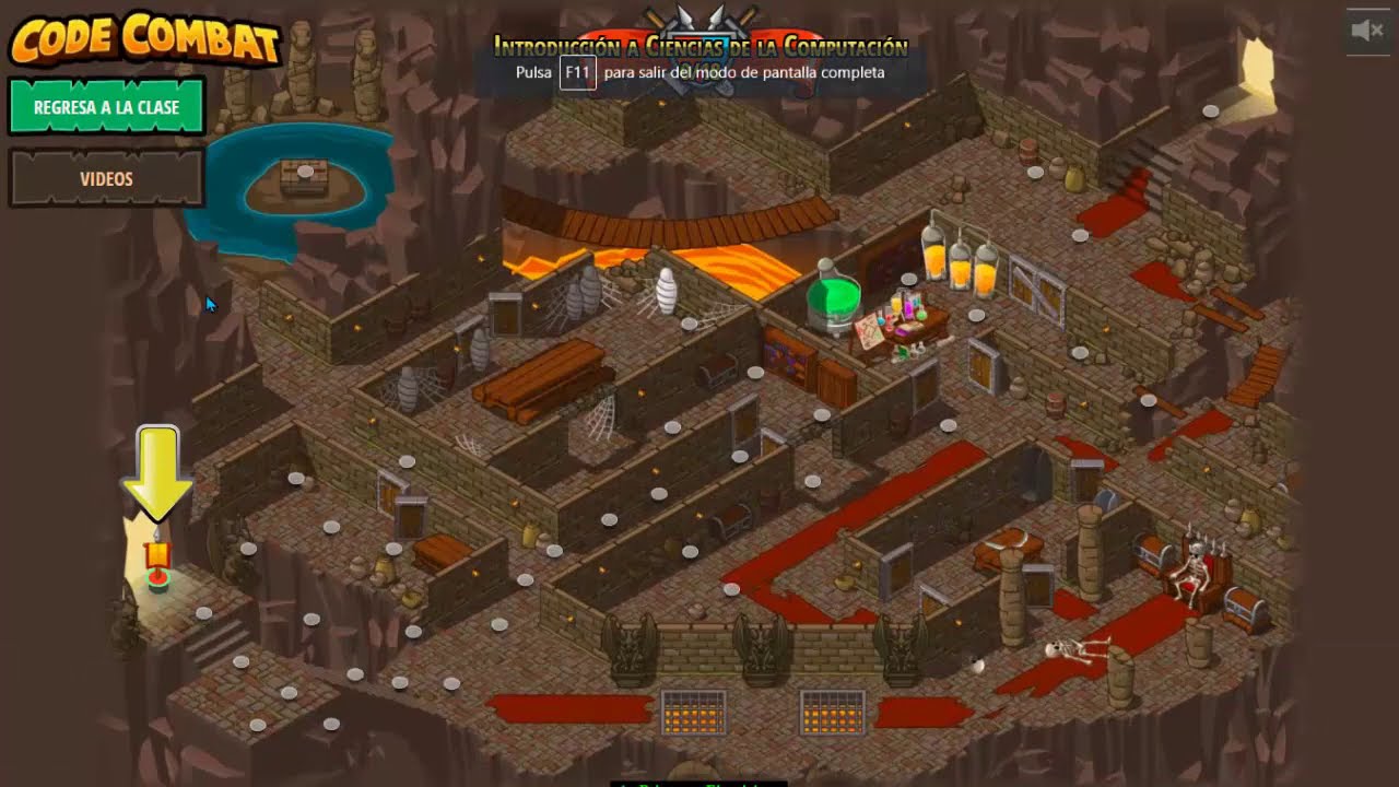 Primeros ejercicios de codeCombat - YouTube
