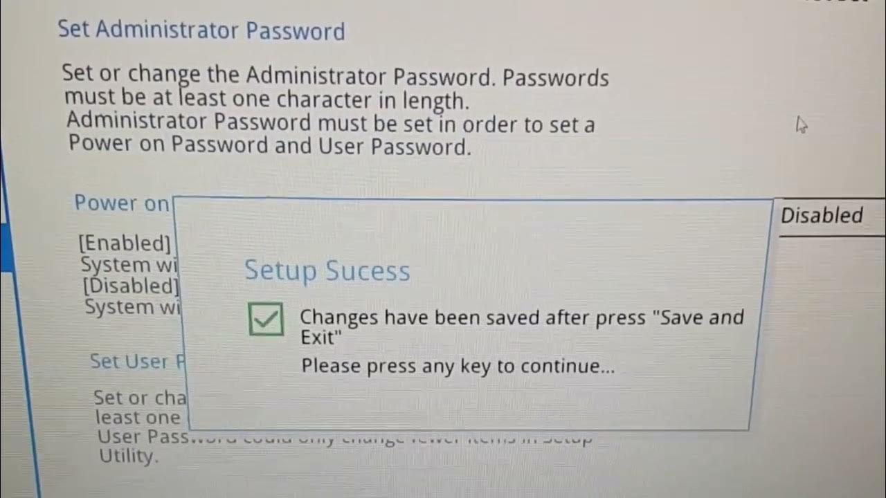 how-to-remove-bios-password-lenovo-thinkbook-14-g2-itl-youtube