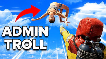 Ragdolling players in Rust - Admin Trolling