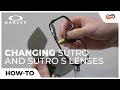 How to Interchange Oakley Sutro and Sutro S Lenses | SportRx