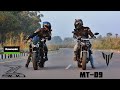 Kawasaki Z900 Vs Yamaha MT-09 | Comparison | Drag Race | Amazing Performance