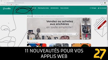 11 nouveautés pour vos sites web avec WEBDEV 27