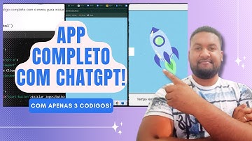 Como Criar um Aplicativo Completo Usando ChatGPT | HTML, CSS, JavaScript e Android