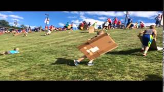 Cardboard Sledding At The Little League World Series
