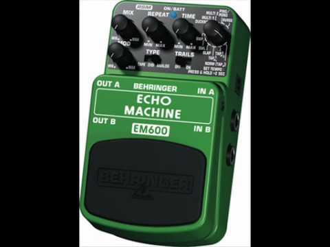 ギター BEHRINGER EM600 Behringer Echo Machine EM600 Echo Guitar Effect Pedal for