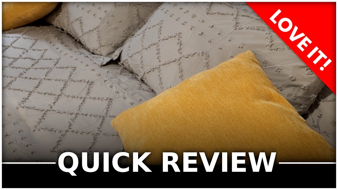 BEDSURE Boho Comforter Set - Love It!