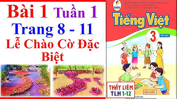 Tiếng Việt Lớp 3 Bài 1 Tuần 1 | Lễ Chào Cờ Đặc Biệt | Trang 8 - 11 | Cánh Diều