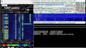 13907 KHZ USB COTHEN Network CBP P-3b with WST CBP AMOC Western Region Communication Node