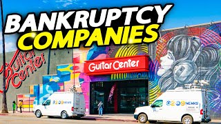 10 Companies That Filed For Bankruptcy the last decade