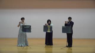 月明かりの照らす三つの風景　ピッコロ三重奏(フルート三重奏)　高橋宏樹作曲