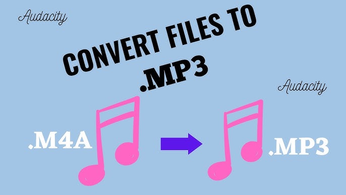 Can Audacity Convert M4A to Mp3