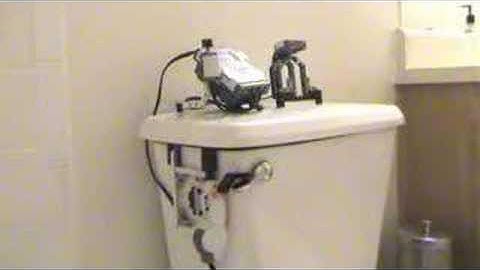 RoboFlush: The Lego Mindstorms NXT Toilet Flushing Robot