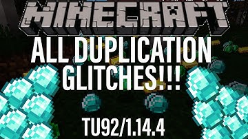 EVERY *NEW* Minecraft DUPLICATION GLITCHES for ALL PLATFORMS! Village and Pillage 1.14.4 Xbox PS4