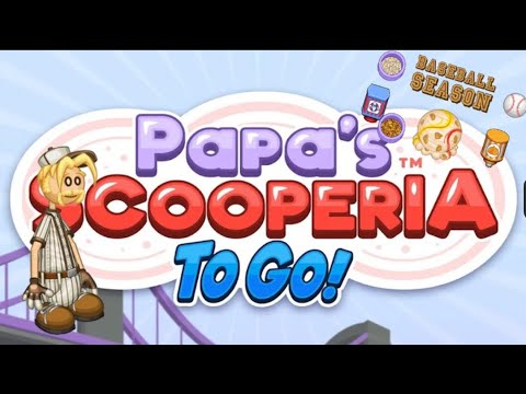 I speedrun serving weird people bad ice cream Papa's Scooperia