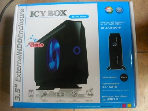 Un boitier externe pour lecteur DVD/Blu-Ray 💿: Icybox IB-550StU3S 