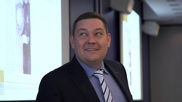 Lee Marley, from Lee Marley Brickwork, speaks at Urban Regeneration Day 2016